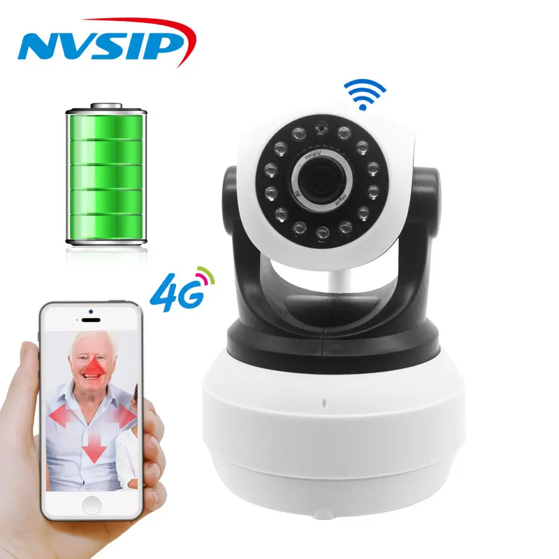 Built in battery  Wireless 3G 4G Sim Card Wireless Camera 720p/960P TF Card Video Record CCTV Security Surveillance Camera .PTZ 