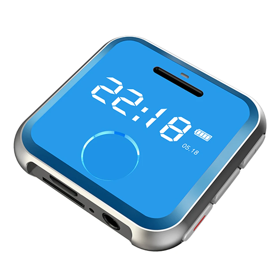 HBNKH H R300 0 9 &quotэкран мини металлический MP3 плеер 32 Гб музыкальные плееры начального