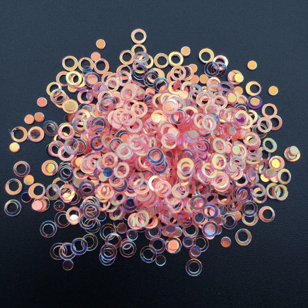 20g 2 и 3 мм двойной круг из ПВХ свободные блестками блестящие пайетки для ногтей маникюр/шитья/свадебные конфетти украшения