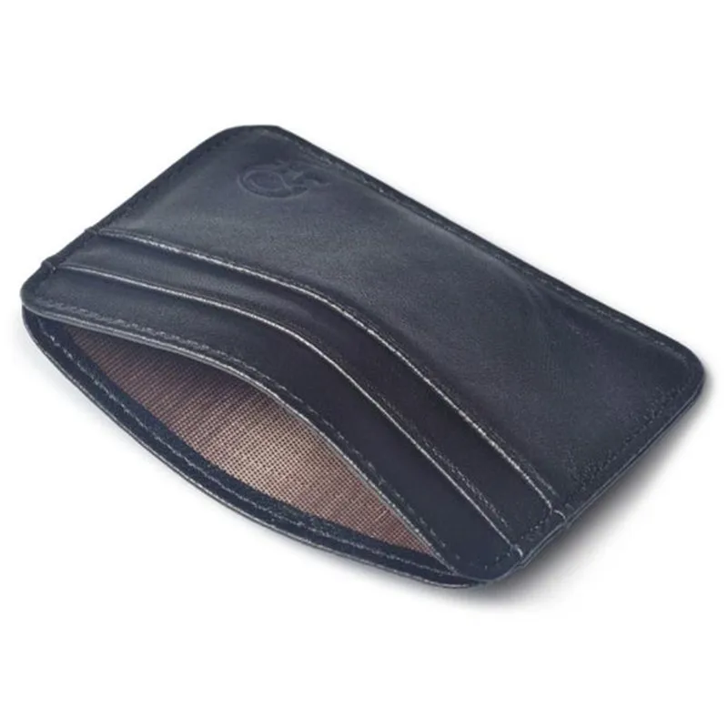 ZHDAOR Slim Credit Card Holder Mini Wallet ID Case Purse Bag Pouch tarjetero porte carte bancaire porte carte 40MA1108