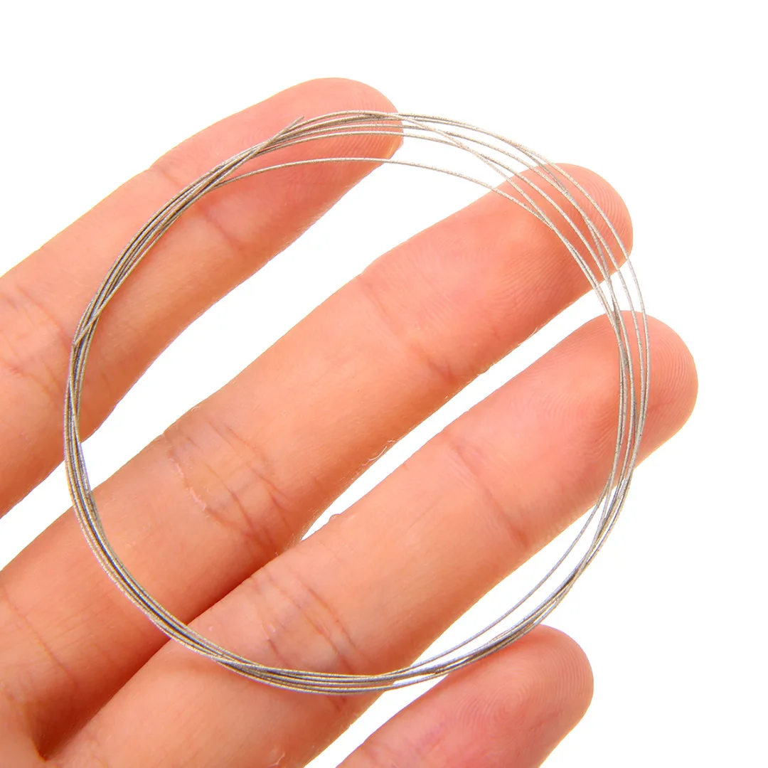 Mayitr 1m 0.26/0.38mm Saw Blades Metal Wire For Diamond Emery Jade Glass DIY Cutting