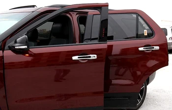 

For Ford Explorer 2011 2012 2013 2014 2015 2016 2017 2018 ABS Car Door Handle Decoration Cover Trim 8pcs Exterior Accessories