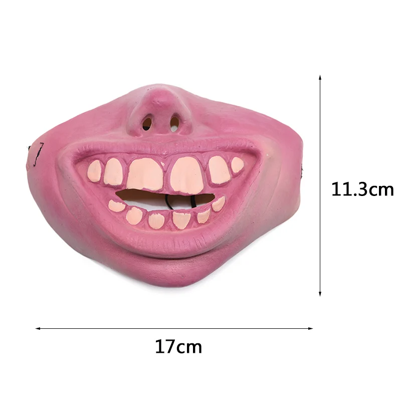 1 шт. взрослый смешной большой нос зубы клоун для косплея страшная латексная ужас маска для маскарада Chrastims Hollaween вечерние украшения маски