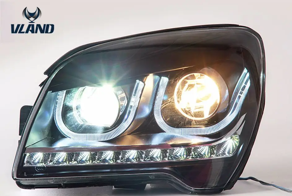 VLAND manufacturer for Car head lamp for sportage LED Headlight 2007 2013 front light with xenon