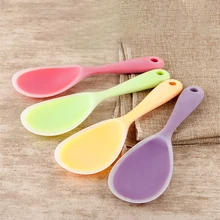 Силиконовая ложка для риса кухонная утварь высокая термостойкость половник для супа домашняя кухонная долговечная посуда