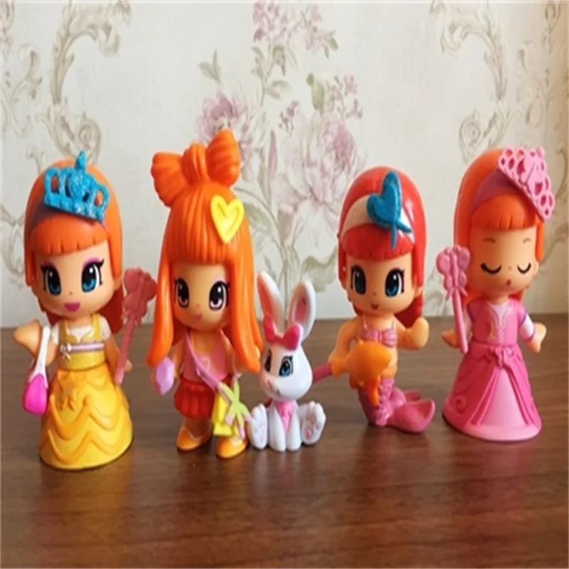 Высокое качество 1 15 шт./лот милые Boneca Pinypon ароматизированные куклы игрушки