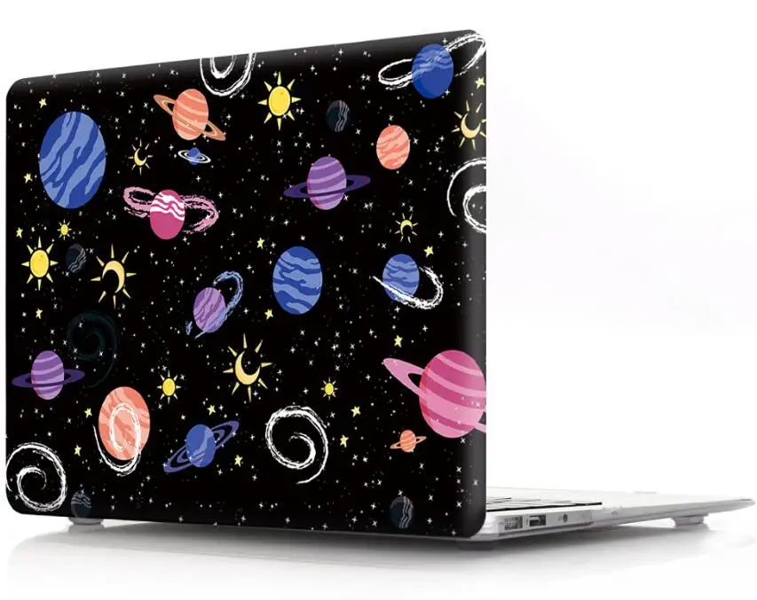 Чехол для ноутбука с космическим узором для Apple Macbook Air Pro retina 11 12 13 15 Touch Bar защитный чехол для Mac 11,6 13,3 15,4 - Цвет: 7