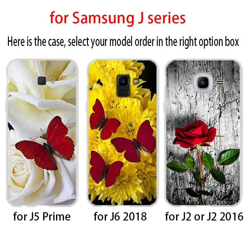 Чехол для Samsung J8 J4 J6 Plus 2018 J5 J3 J7 2017 EU 2016 Prime силиконовый чехол телефона Fundas