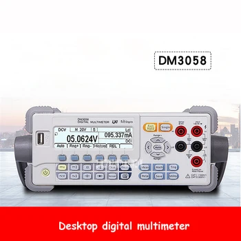

DM3058 Desktop Digital Multimeter Professional High Precision Bench Top Multimeter 5.5-Digit LCD Digital Multimeter 100-230V 30W