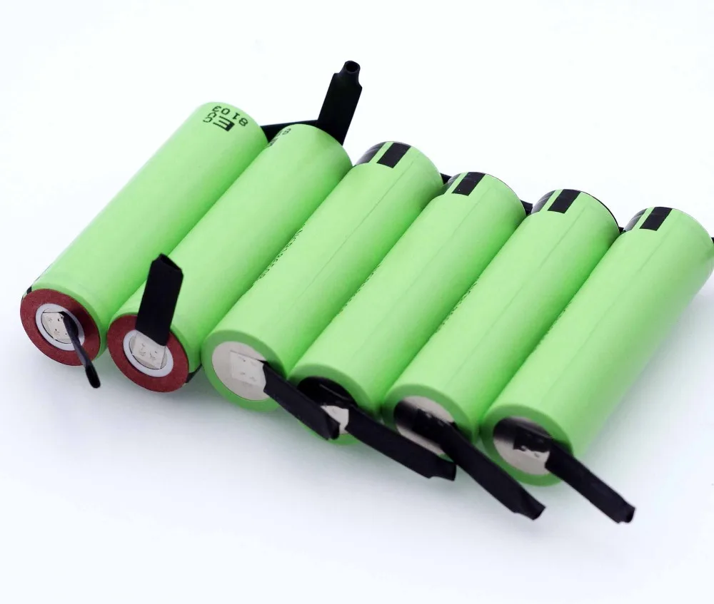 1-10 шт NCR18650B 3,7 V 3400mah 18650 литиевая аккумуляторная батарея сварочные никелевые листовые батареи