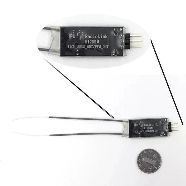 

12CH DSSS FHSS Receiver for AT9 AT9S AT10 AT10II Transmitter