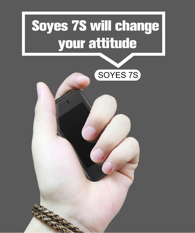 SOYES 7S Супер Мини смартфон Android Мобильные телефоны четырехъядерный 1 Гб+ 8 Гб 5,0 МП Две sim-карты PK XS Melorse K15 S9 Plus