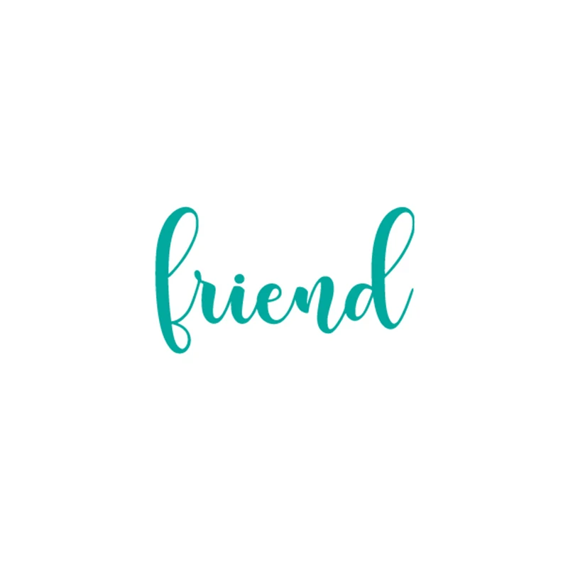 

Eastshape 1 Pcs/lot Letters Friend Element Metal Cutting Dies Scrapbooking Word for Card Making DIY Embossing New Craft Dies