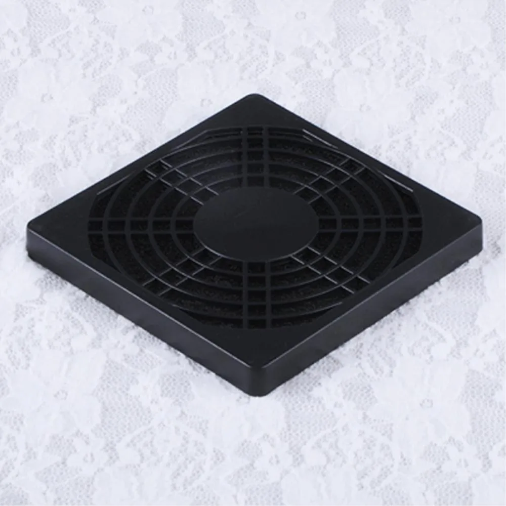 4 см 8 см 9 см 12 см пылевой фильтр пылезащитный чехол Чехол для компьютера вентилятор черный легко установить и батареи не требуются