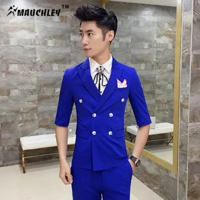formal pant shirt with half jacket