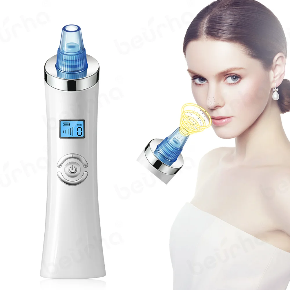 2019 Face Pore Cleaner Blackhead Remover Vacuum Comedo Suction Diamond