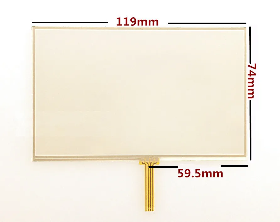 

10pcs/lot New 5-inch Touch screen panels for TomTom XXL 530 530M 530S GPS Touch screen digitizer panel replacement Free shipping