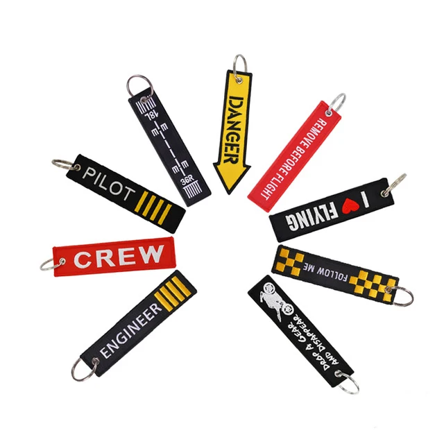 

Mobile Phone Strap Double-sided Embroidery Diver Keychain Bijoux for Motorcycles Porte Clef Key Ring Chain Mobile Straps