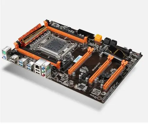 HUANAN Golden X79 материнская плата ver1.3 LGA 2011 ATX USB3.0 SATA3 PCI-E NVME поддержка 4*16G REG ECC память и процессор Xeon E5