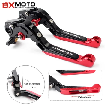 

With logo monster M400 M600 M620 M750 M900 ST2 ST4 M 400 620 695 Motorcycle brake clutch levers for ducati monster 696 695 796