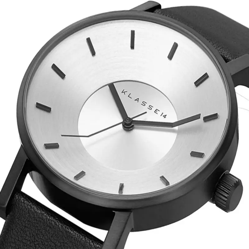 Дизайн, кожаные кварцевые часы для мужчин, простые классические женские часы, мужские часы известного бренда KLASSE14 reloj mujer montre femm