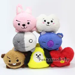 BTS Bangtan мальчики мультфильм Kawaii пенал плюшевые сумки мягкие мягкая игрушка кукла животных