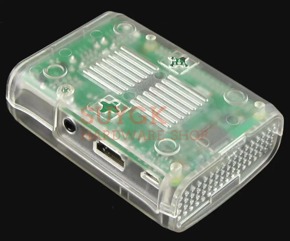 Raspberry PI 3 Модель B+ plus прозрачный чехол Корпус ABS Пластик коробка для Raspberry PI 2, PI3 Модель B, PI 3B