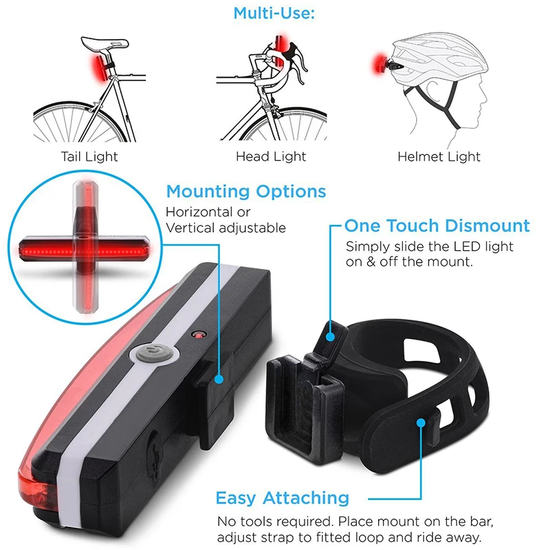 Zacro-Bicycle-Light-Rechargeable-Front-Bike-Tail-Rear-Light-Bright-Bike-Led-Flashlight-for-Bicycle-Luz