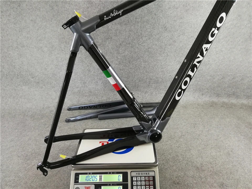 Top 2019 C60 PLAN Frameset Gray Colnago Carbon Road complete Bike Bicycle With Groupset For Sale Carbon 50mm wheelset 2