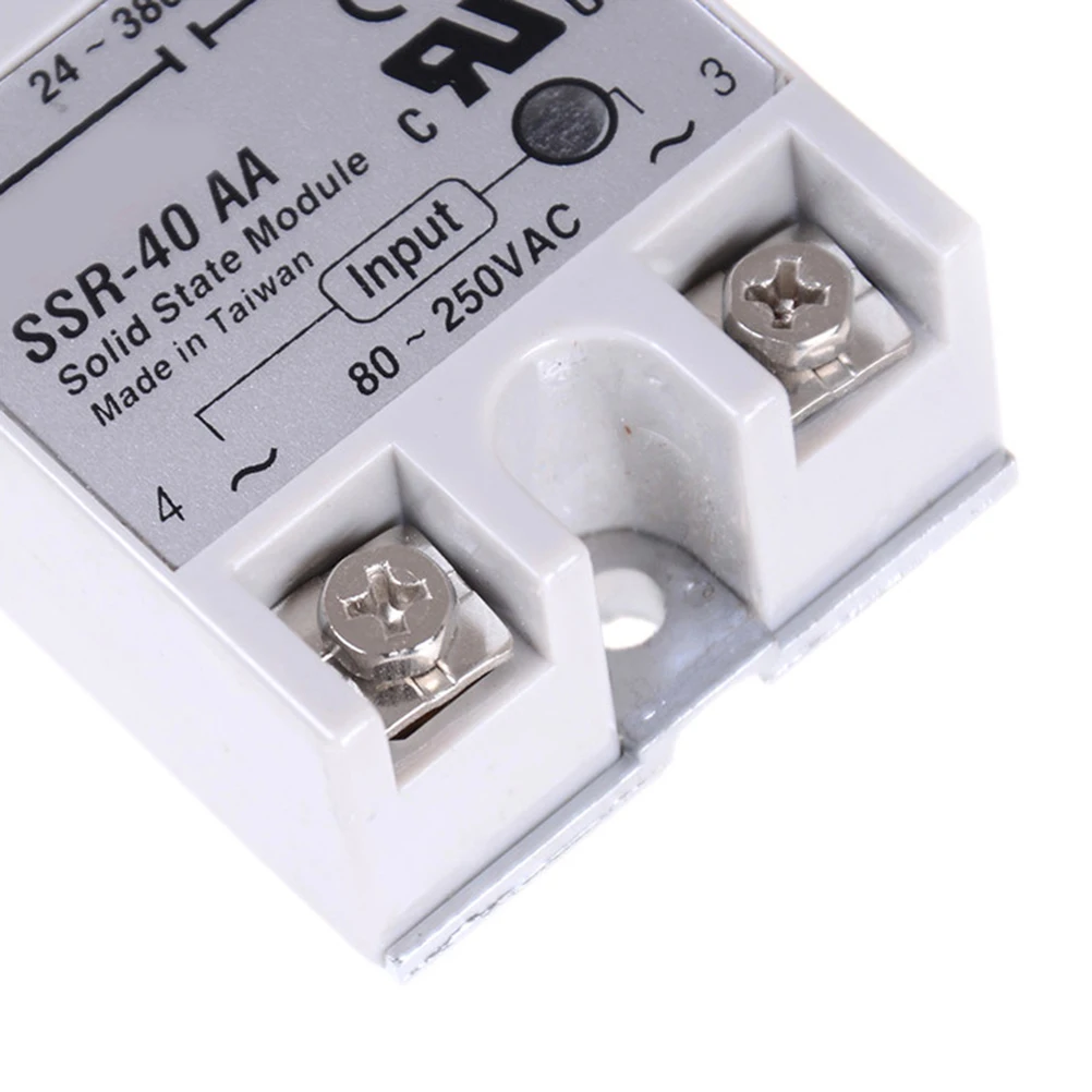 Твердотельное реле SSR 40AA 40A переменного тока фактически 80 250VAC до 24 380VAC H регулятор