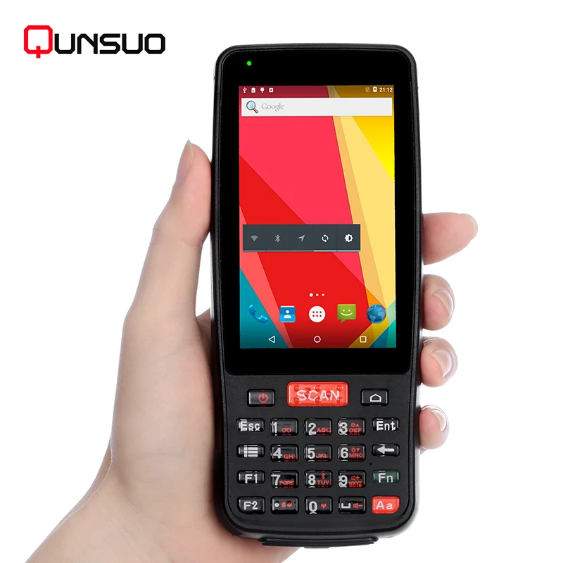 GPRS 4G Wi Fi Android Мобильный портативный логистический PDA POS терминал с 2D Qr кодом сканер
