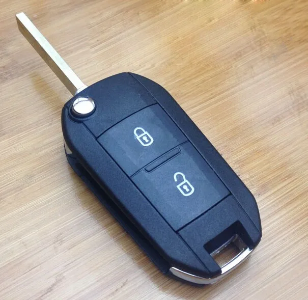 2 Buttons VA2 Peugeot 307 407 408 Modified Remote Key Shell (11)