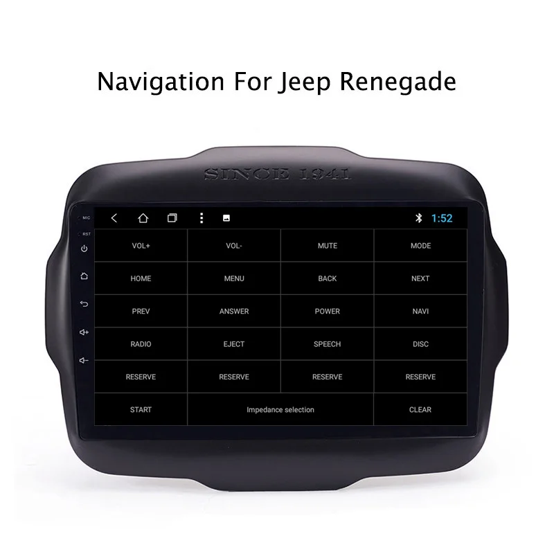 Flash Deal NAVITOPIA 9inch 2G RAM 32G ROM Android 8.1 Car DVD Multimedia GPS Navigation for Jeep Renegade 2016 7