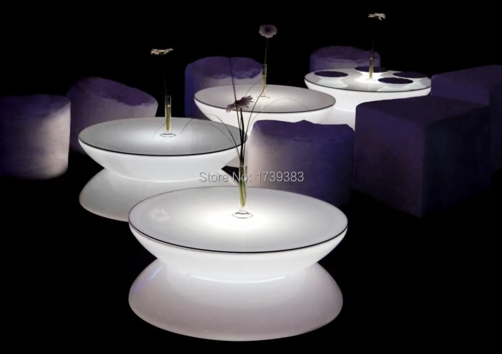 

Light and Form in Perfect Harmony Led Illuminated Furniture,Lounge LED,led coffee table rechargeable for Bars/Christmas/events