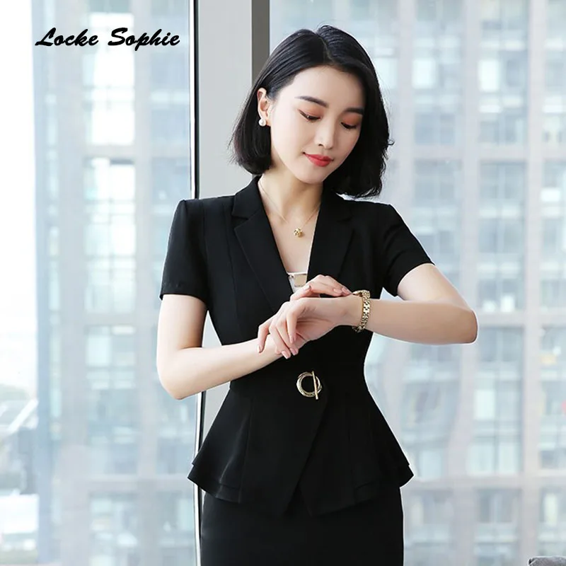 1pcs Women's Blazers coats 2019 Summer Fashion cotton blend Splicing Small Suits jackets ladies Skinny Blazers Suits coats Girls 1pcs Women's Blazers coats 2019 Summer Fashion cotton blend Splicing Small Suits jackets ladies Skinny Blazers Suits coats Girls