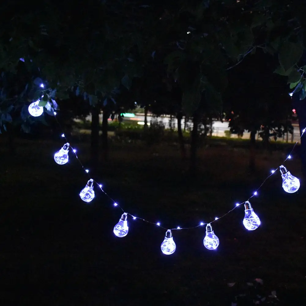 Globe String Light 2 5 м с 10 светодиодными теплыми белыми лампами указанными для