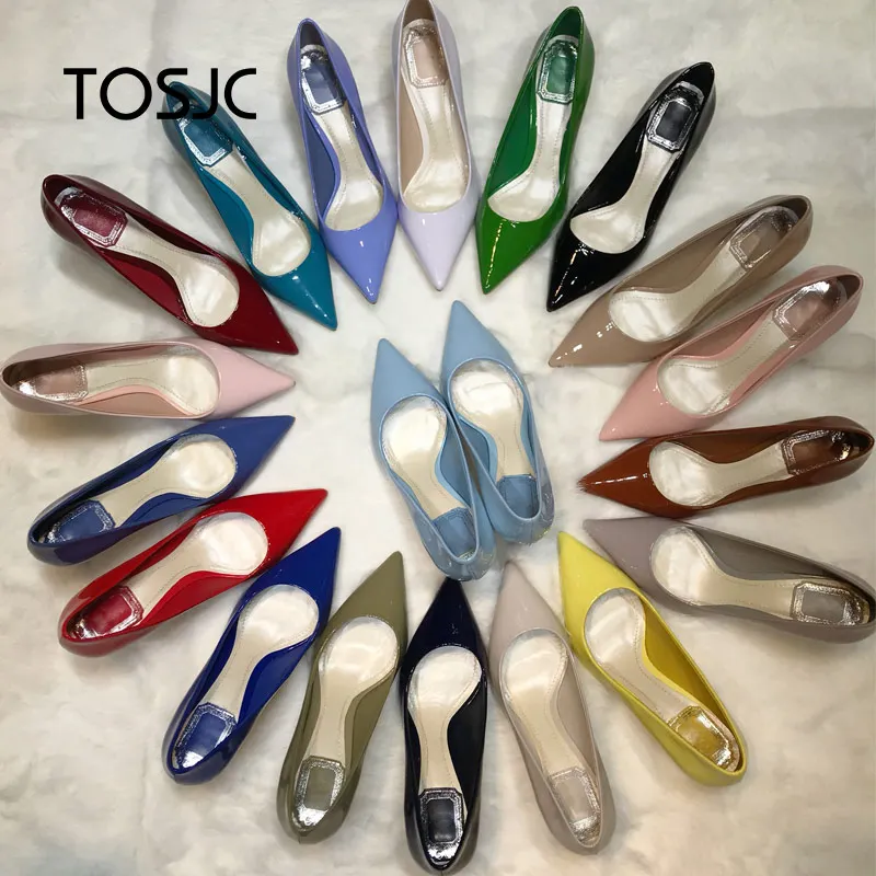

New medium-heel, shallow-mouthed, single-shoes, high-heeled, pointed women's shoes, black high-heeled shoes