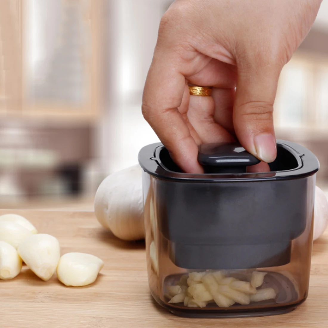 Buy 1pcs Sharp Stainless Steel Blades Mini Garlic