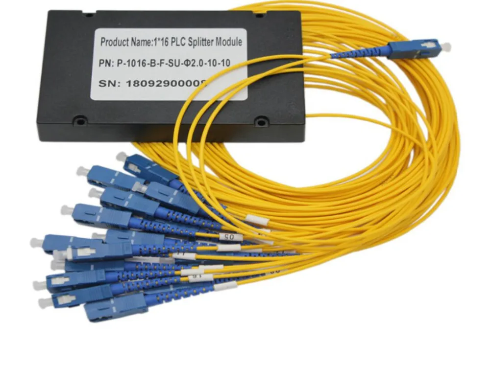 1*16 PLC волокно оптический Cble Splitter Box тип 1x16 кассеты волокно кабель ветвления устройства