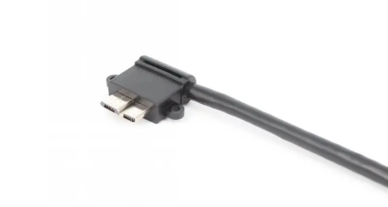 USB3.0A мужской правый поворот Micro USB Мужской левый изгиб данных зарядный кабель для жесткого диска мобильный телефон ноутбук с камерой двойной локтевой кабель