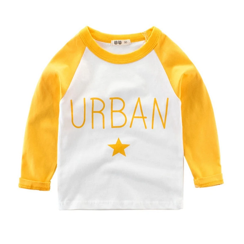 Hot Long Sleeves Spring Autumn Kids Sweatshirts Baby Sweatshirts Baby Girl Sweatshirts Children's Casual Sportswear T-shirts