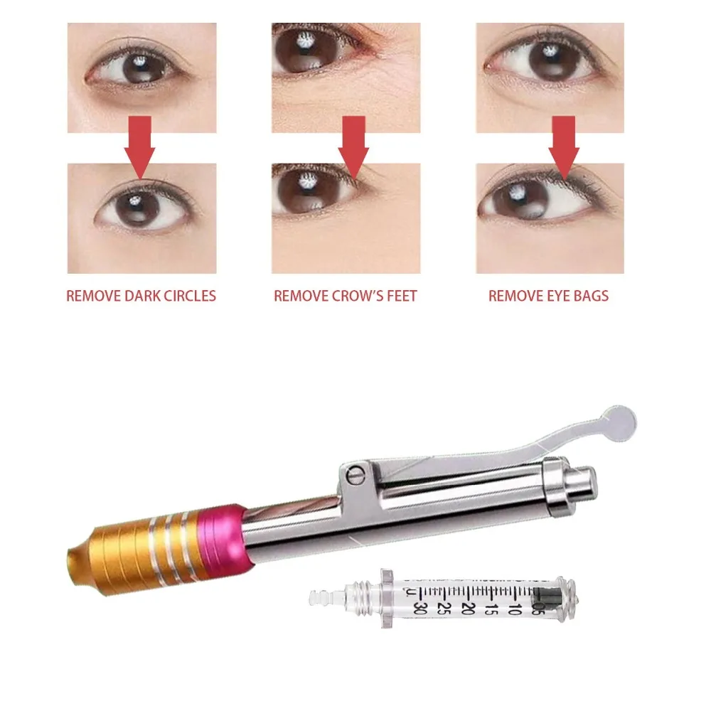 

Hyaluron Pen Non Invasive Wrinkle Removal Syringe Needless Hyaluronic Continous Atomizer For Skin Rejuvenation