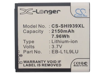 

Cameron Sino 2150mAh Battery EB-L1L9LU for Samsung Galaxy S3 Duos, SCH-I939D