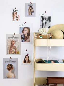 

12pcs Paper Card Magazine Set Photography Background Props Perfume Makeup Tools Cosmetics Miniature Studio Shooting Adornment