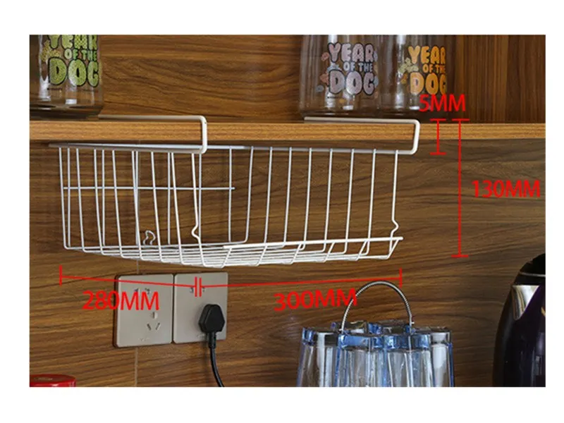 Многофункциональная Корзина для хранения холодильника кухонная стойка для хранения под шкафом полка для хранения корзина проволочная стойка Органайзер хранилище