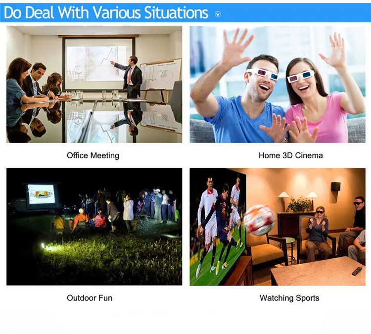 best projector Sound charm Biggest Sale LED Full HD LED Smart Projector,Android WIFI Projector Support 1080P best projector for home theater