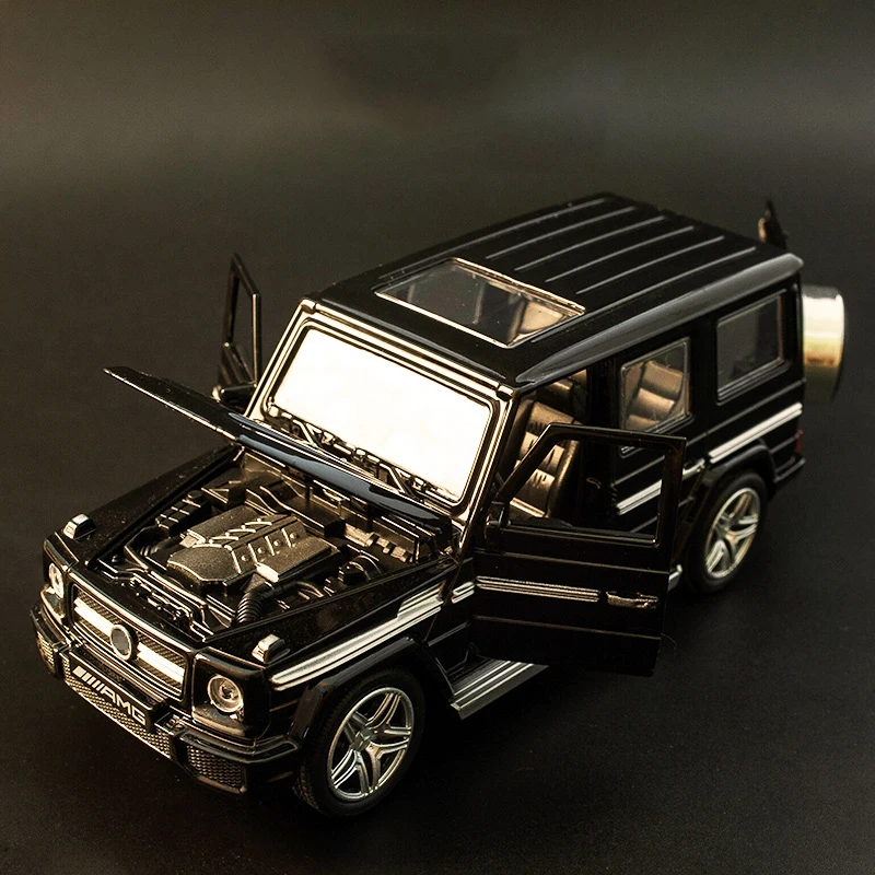 KIDAMI 1:32 Сплав MINIAUTO Benz G65 SUV amg литой автомобиль модель мальчик коллекция подарок игрушки для детей siku