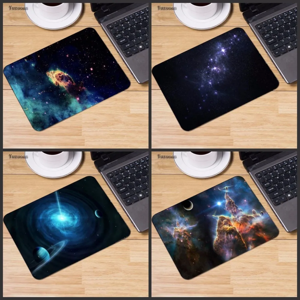 Yuzuoan Dream Blue Space игровая клавиатура коврики для мыши оптический компьютерный стол