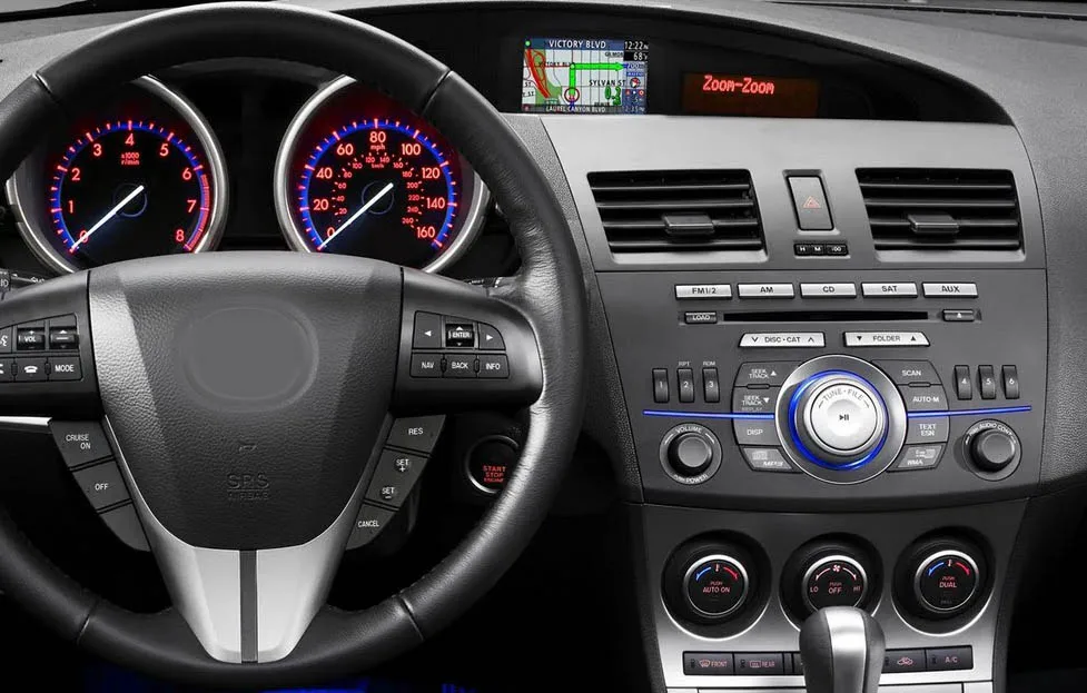 2010 Mazda3 interior