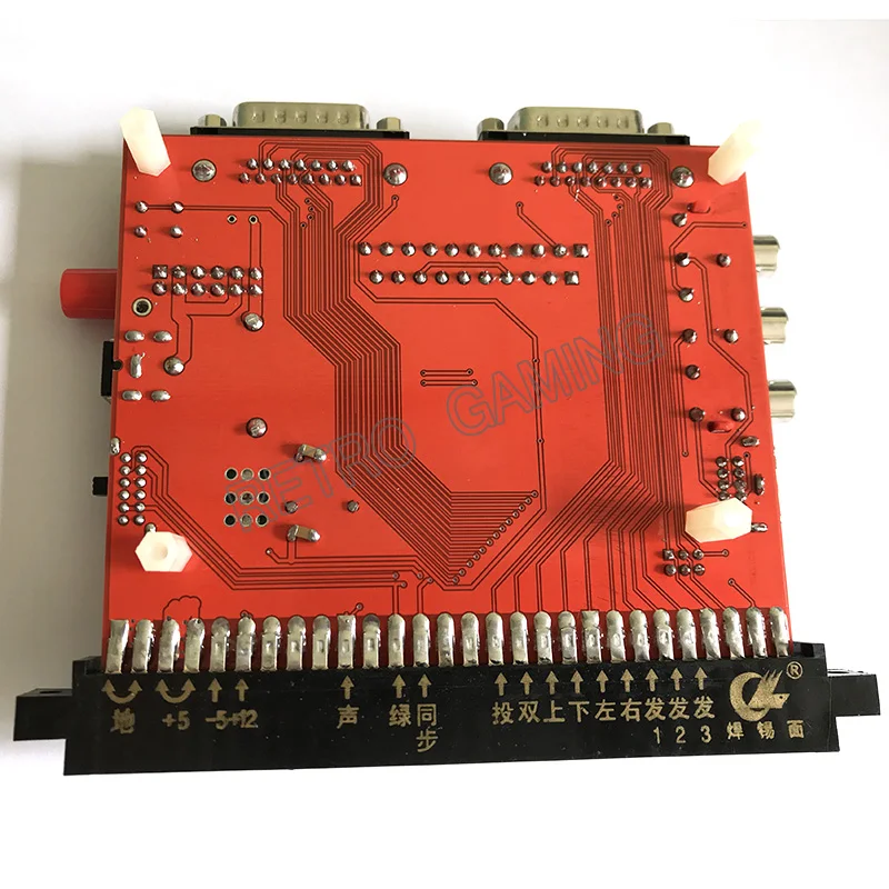 1 шт. JAMMA to DB 15pin Joypad конвертируемая плата CBOX конвертер SCART выход для любой Аркады PCB
